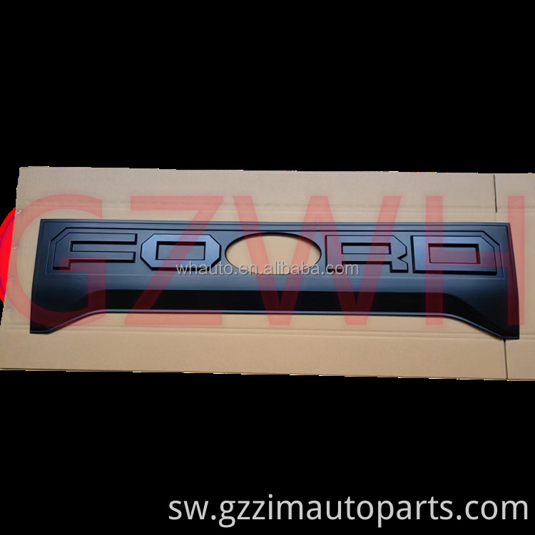 rear door decorative board body kit tail door plate back gate board cover  for ranger 2022+